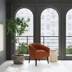 Printers Chair In Textured Linen - Threshold™ -Bedroom Furniture Store GUEST a54af641 c6e2 41ac 8306 f3e065161ac4