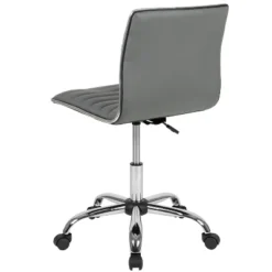 Emma And Oliver Low Back Designer Armless Ribbed Swivel Task Office Chair 30 Emma And Oliver Low Back Designer Armless Ribbed Swivel Task Office Chair -Bedroom Furniture Store GUEST a5ff6906 d954 4e03 b184 4ab9e18fadae