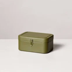 Decorative Metal Storage Box Green - Hearth & Hand™ With Magnolia 10 Decorative Metal Storage Box Green - Hearth & Hand™ With Magnolia -Bedroom Furniture Store GUEST a8afceba 0ae7 4309 ba71 a0e1832484a9