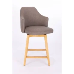 Kinston Swivel Curved Back Upholstered Counter Height Barstool - Threshold™ 19 Kinston Swivel Curved Back Upholstered Counter Height Barstool - Threshold™ -Bedroom Furniture Store GUEST ac591056 690f 4419 9a77 7e7acc88ba5d