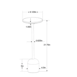 Marble Top Drink Side Table - Brass/White - Hearth & Hand™ With Magnolia 11 Marble Top Drink Side Table - Brass/White - Hearth & Hand™ With Magnolia -Bedroom Furniture Store GUEST ae4318a5 b344 4c26 bac4 a7044e6cc4c2
