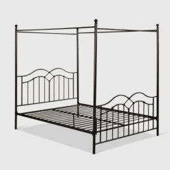 Queen Earhart Traditional Iron Canopy Bed - Christopher Knight Home -Bedroom Furniture Store GUEST af06fb07 67ee 4756 96c5 8f436be8d46d