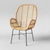 Lily Rattan Armchair With Metal Legs - Assembly Required - Opalhouse™ 2 Lily Rattan Armchair With Metal Legs - Assembly Required - Opalhouse™ -Bedroom Furniture Store GUEST afbf21b8 b34d 49d3 8cec e60254d7c3d4