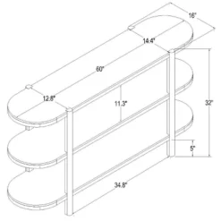 32" Portola Hills 3 Shelf Horizontal Bookcase - Threshold™ Designed With Studio McGee 18 32" Portola Hills 3 Shelf Horizontal Bookcase - Threshold™ Designed With Studio McGee -Bedroom Furniture Store GUEST b29322d3 efb6 44c0 a459 930a88eaa026