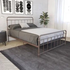 Waldorf Metal Bed - Room & Joy -Bedroom Furniture Store GUEST b45f8aac ae6d 4f9f bc7c 95286dbaa7f0