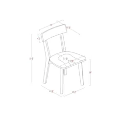 Set Of 2 Bombelli Modern Dining Chair Black - Threshold™ -Bedroom Furniture Store GUEST b4d023ff 4934 4313 b7a2 f6a4907943a5