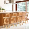 Costway Set Of 4 Bamboo Folding Barstools Counter Height Dining Chairs Installation Free 1 Costway Set Of 4 Bamboo Folding Barstools Counter Height Dining Chairs Installation Free -Bedroom Furniture Store GUEST b8715a6f 722b 4892 aed6 84490194a6a2