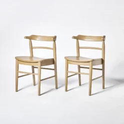 2pk Kaysville Curved Back Wood Dining Chair - Threshold™ Designed With Studio McGee 21 2pk Kaysville Curved Back Wood Dining Chair - Threshold™ Designed With Studio McGee -Bedroom Furniture Store GUEST b8859535 25d6 44f9 9ed4 882e7bed9037
