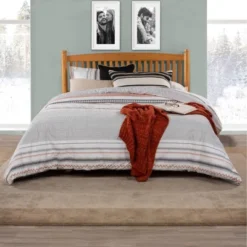 Full/Queen Oak Tree Headboard With Frame Included Natural - Hillsdale Furniture -Bedroom Furniture Store GUEST b9a96eae 619d 490a b9de cae2c13420fb