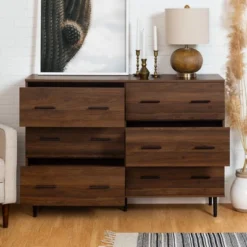 Higgins Modern Horizontal 6 Drawer Dresser - Saracina Home 31 Higgins Modern Horizontal 6 Drawer Dresser - Saracina Home -Bedroom Furniture Store GUEST b9ad2599 c3d3 4715 919d 305b0736c463