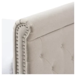 Twin Swanson Modern And Contemporary Fabric Tufted Daybed With Roll-Out Trundle Guest Bed - Baxton Studio -Bedroom Furniture Store GUEST bc3ef6a4 cd37 4644 a6b2 bbc48d3edffc