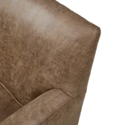 Glaser Faux Leather Swivel Chair Brown - Madison Park 14 Glaser Faux Leather Swivel Chair Brown - Madison Park -Bedroom Furniture Store GUEST bd25c15c bbf4 4d40 8c9e 736ca98651c8