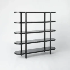 57" Portola Hills 5 Shelf Horizontal Bookcase - Threshold™ Designed With Studio McGee -Bedroom Furniture Store GUEST c3e902ad 7687 483a a885 6a70b1341eb1