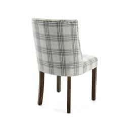 2pk Harman Contemporary Upholstered Plaid Dining Chairs Gray/Light Beige/Brown - Christopher Knight Home 14 2pk Harman Contemporary Upholstered Plaid Dining Chairs Gray/Light Beige/Brown - Christopher Knight Home -Bedroom Furniture Store GUEST c59b166c df3d 4761 8d46 d228bd9e258f
