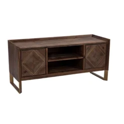 Glacerad Reclaimed Wood Media Console For TVs Upto 50" Brown - Aiden Lane 15 Glacerad Reclaimed Wood Media Console For TVs Upto 50" Brown - Aiden Lane -Bedroom Furniture Store GUEST c5ca11b1 d694 4204 b4c7 035d6a35a4c8