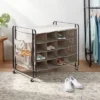 4 Tier Rolling Cubby Shoe Rack Gray - Brightroom™ 1 4 Tier Rolling Cubby Shoe Rack Gray - Brightroom™ -Bedroom Furniture Store GUEST c84e632b bc1b 4b36 8081 bad0a49f3a0c