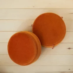 Olivia Round Pouf Rust - Opalhouse™ Designed With Jungalow™ -Bedroom Furniture Store GUEST c9dd8b4f 6724 4b6d b4cd 58d229a78600