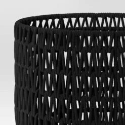 Rope Basket Black - Threshold™ -Bedroom Furniture Store GUEST cc1666de 80c5 4f1e bade 9696fc1ced6a