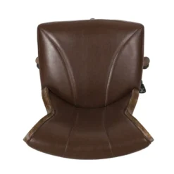 Coulee Contemporary Upholstered Roll Back Swivel Office Chair Dark Brown/Natural - Christopher Knight Home 19 Coulee Contemporary Upholstered Roll Back Swivel Office Chair Dark Brown/Natural - Christopher Knight Home -Bedroom Furniture Store GUEST cde464c5 a7c1 4286 b7d3 7ef3ea6e959c