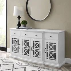 Selma Transitional 3 Tiered Ornate Fretwork Door Sideboard - Saracina Home -Bedroom Furniture Store GUEST cdf6c707 00c3 48fa a445 4ef1444609de