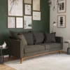 Maryan Pillowback Wood Stretcher Sofa Gray Linen - Room & Joy 1 Maryan Pillowback Wood Stretcher Sofa Gray Linen - Room & Joy -Bedroom Furniture Store GUEST ceb9c872 31c9 4312 9325 2998940d3a4d