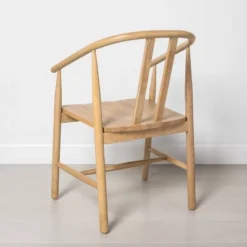 Sculpted Wood Dining Chair - Hearth & Hand™ With Magnolia -Bedroom Furniture Store GUEST d0a5df2b ee0f 4307 8761 1f3ecd2c7740