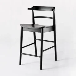 Kaysville Curved Back Wood Counter Height Barstool - Threshold™ Designed With Studio McGee -Bedroom Furniture Store GUEST d21e6bf0 f7dc 462d b6fb 696cfe37d8fe