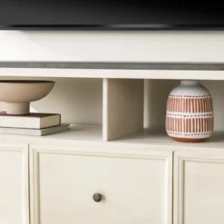 Farmhouse 3 Drawer Wood TV Stand For TVs Up To 65" - Saracina Home 29 Farmhouse 3 Drawer Wood TV Stand For TVs Up To 65" - Saracina Home -Bedroom Furniture Store GUEST d2a8912d 02cb 44ea b702 70dc6cc40fcc