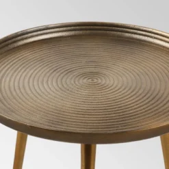 Everts Modern Accent Table Brass - Christopher Knight Home -Bedroom Furniture Store GUEST d888064e b953 4580 8f94 2d5198824134