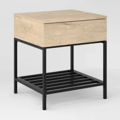 Loring End Table With Charging Station - Threshold™ -Bedroom Furniture Store GUEST d8b9567b a4cd 4bda 98a6 31c5f7bf53fc
