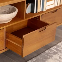 Cara Mid-Century Modern 3 Drawer TV Stand For TVs Up To 65" - Saracina Home 30 Cara Mid-Century Modern 3 Drawer TV Stand For TVs Up To 65" - Saracina Home -Bedroom Furniture Store GUEST d8dec204 dc01 4192 bb09 5a087b69a706