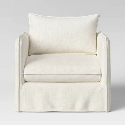 Berea Slouchy Lounge Chair With French Seams - Threshold™ 4 Berea Slouchy Lounge Chair With French Seams - Threshold™ - Image 2
