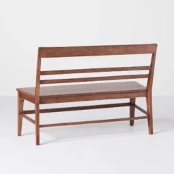 Wood Ladder Back Bench - Hearth & Hand™ With Magnolia -Bedroom Furniture Store GUEST db86add3 b442 4417 a7bf 9703a6bed30e