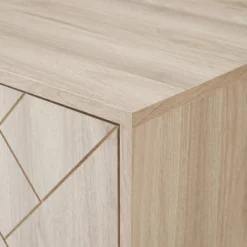 Vik Modern Boho 4 Door Herringbone TV Stand For TVs Up To 80" - Saracina Home -Bedroom Furniture Store GUEST dc6efbef b8ac 475f a48e a7b2b59eda7f