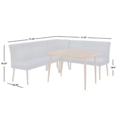 4pc Ripton Nook Dining Set - Buylateral -Bedroom Furniture Store GUEST dd70266e f8bc 4662 ba57 780e986a20cf