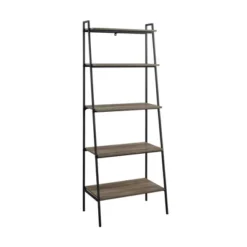 72" Open Storage Ladder Bookshelf - Saracina Home -Bedroom Furniture Store GUEST dddf099f c715 4168 ae74 2f35cfd732ba