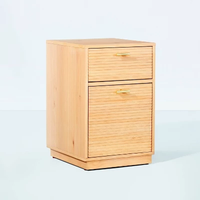 Grooved Wood 2-Drawer Vertical Filing Cabinet - Hearth & Hand™ With Magnolia 10 Grooved Wood 2-Drawer Vertical Filing Cabinet - Hearth & Hand™ With Magnolia - Image 8