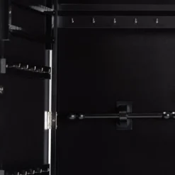 Pontus Wood Wall-Mountable Jewelry Armoire With Mirror - Baxton Studio -Bedroom Furniture Store GUEST e1876f3f 9e71 4ade b17c 489e6ebc4ea5