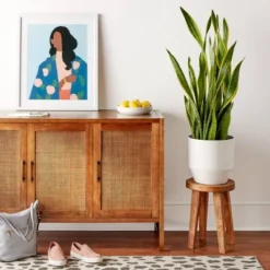 Warwick 3 Door Accent TV Stand For TVs Up To 59" - Threshold™ -Bedroom Furniture Store GUEST e451e7fa 67b5 4b15 9757 882fb09e0976