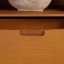 Cara 3 Drawer Mid-Century Modern 3 Drawer TV Stand For TVs Up To 80" - Saracina Home -Bedroom Furniture Store GUEST e7b4bc5b d927 4b22 b708 78a05079bde7