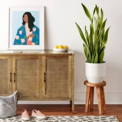 Warwick 3 Door Accent TV Stand For TVs Up To 59" - Threshold™ -Bedroom Furniture Store GUEST ea88b6bc 17c7 4281 a8b3 535458dfbba6