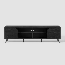 Mid-Century Modern Wide Storage TV Stand For TVs Up To 80" - Saracina Home -Bedroom Furniture Store GUEST ebf0168c 07e9 4608 af26 352cb8d1e59b