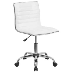 Emma And Oliver Low Back Designer Armless Ribbed Swivel Task Office Chair 36 Emma And Oliver Low Back Designer Armless Ribbed Swivel Task Office Chair -Bedroom Furniture Store GUEST ef27e240 afc6 4ff8 9de8 1a3f3578ed1b