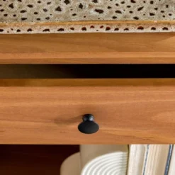 Stiva Classic Mid-Century Modern 1 Drawer Nightstand - Saracina Home -Bedroom Furniture Store GUEST ef72189e b6de 40e1 a0d4 baad85885957