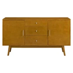 Mid-Century Modern Wood Console TV Stand For TVs Up To 65" - Saracina Home -Bedroom Furniture Store GUEST efcc9a14 357a 40da 8671 6d1e9dac7cb1