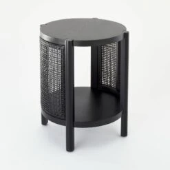 Portola Hills Woven Accent Table - Threshold™ Designed With Studio McGee -Bedroom Furniture Store GUEST f87c2a8b df1d 4f1b b461 964c7eeb57ee