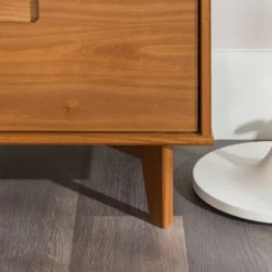 Mid-Century Modern Groove Wood 6 Drawer Dresser - Saracina Home -Bedroom Furniture Store GUEST f912aa86 b894 4cef beef 9d751404aa65