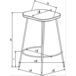 Metal Base Counter Height Barstools With Wood Seat Brown - Threshold™ Designed With Studio McGee 11 Metal Base Counter Height Barstools With Wood Seat Brown - Threshold™ Designed With Studio McGee -Bedroom Furniture Store GUEST fc6ba567 7d0a 4f6c a2d1 6fb42b1cfa64