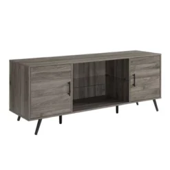 2 Door Mid-Century Modern Wood Storage TV Stand For TVs Up To 65" - Saracina Home 28 2 Door Mid-Century Modern Wood Storage TV Stand For TVs Up To 65" - Saracina Home -Bedroom Furniture Store GUEST fdbaa559 01a2 420c b9f9 1eddb90512df