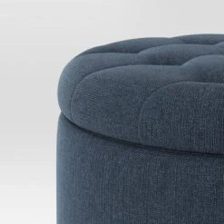 Tufted Round Storage Ottoman - Threshold™ -Bedroom Furniture Store GUEST fe54b841 fb70 4c44 b0a1 3b168a4ddf00